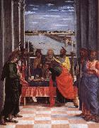 Andrea Mantegna Virgin Marie dod Spain oil painting artist